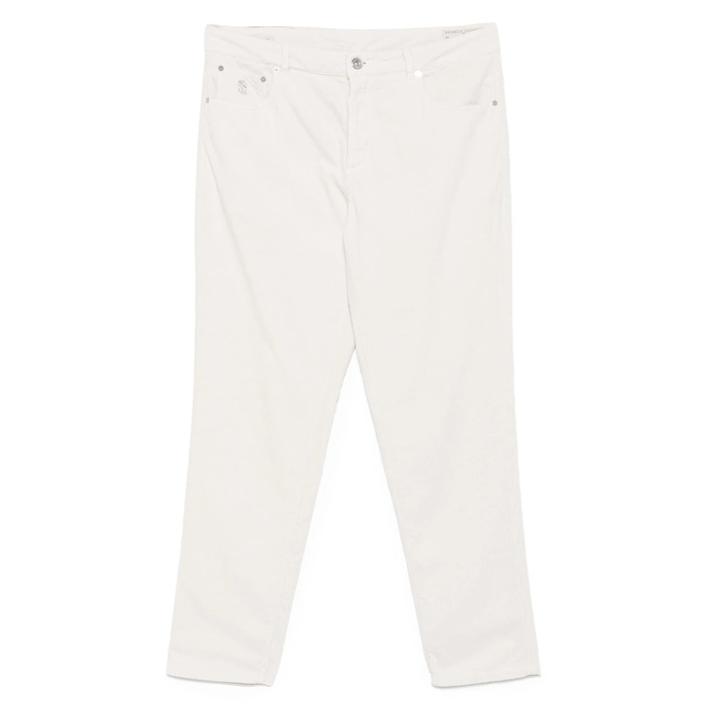 Brunello Cucinelli Neutrals Trousers - Regular & Straight-Leg Trousers Men