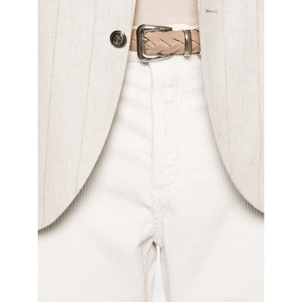 Brunello Cucinelli Neutrals Trousers - Regular & Straight-Leg Trousers Men