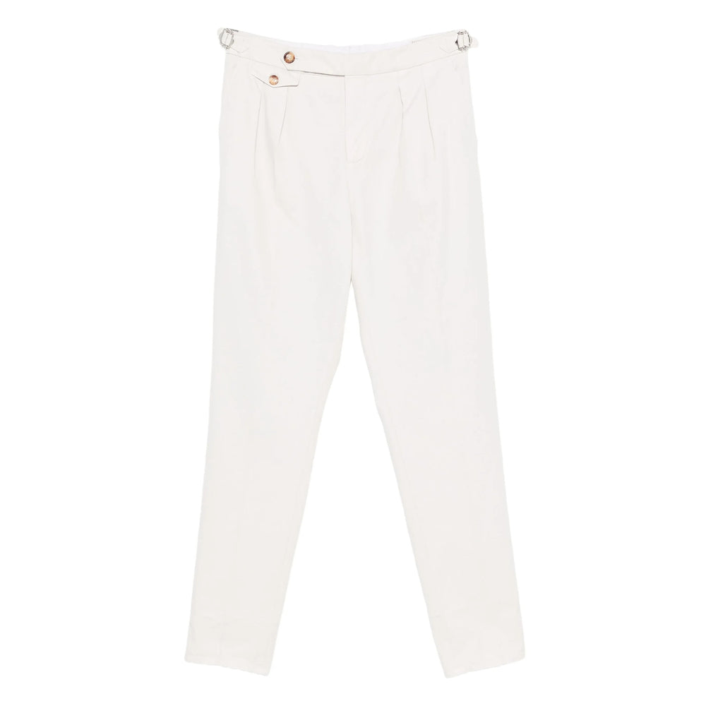 Brunello Cucinelli Neutrals Trousers - Tapered Trousers Men