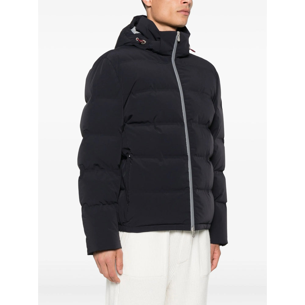 Brunello Cucinelli Blue Jackets - Padded & Down Jackets Men