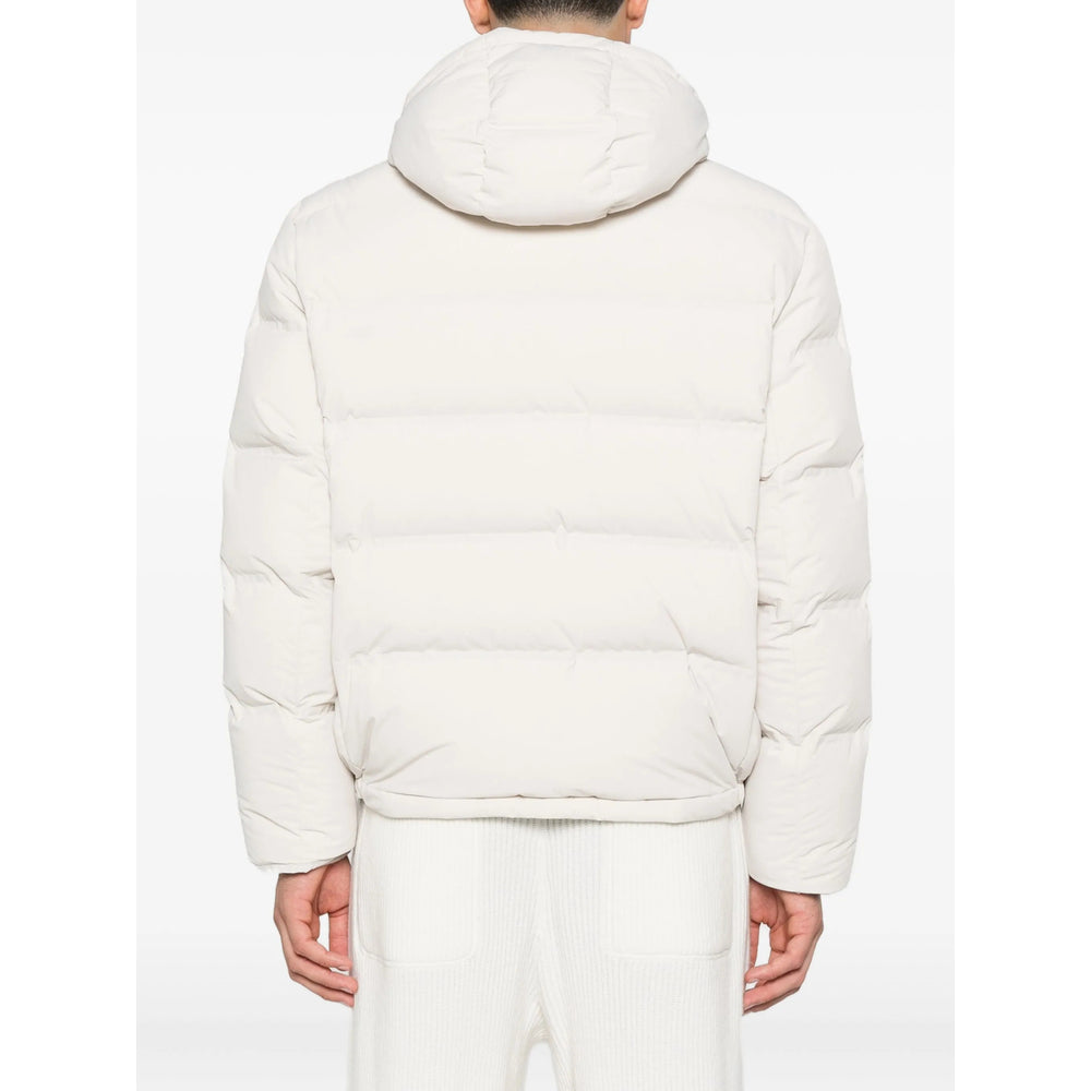 Brunello Cucinelli White Jackets - Padded & Down Jackets Men