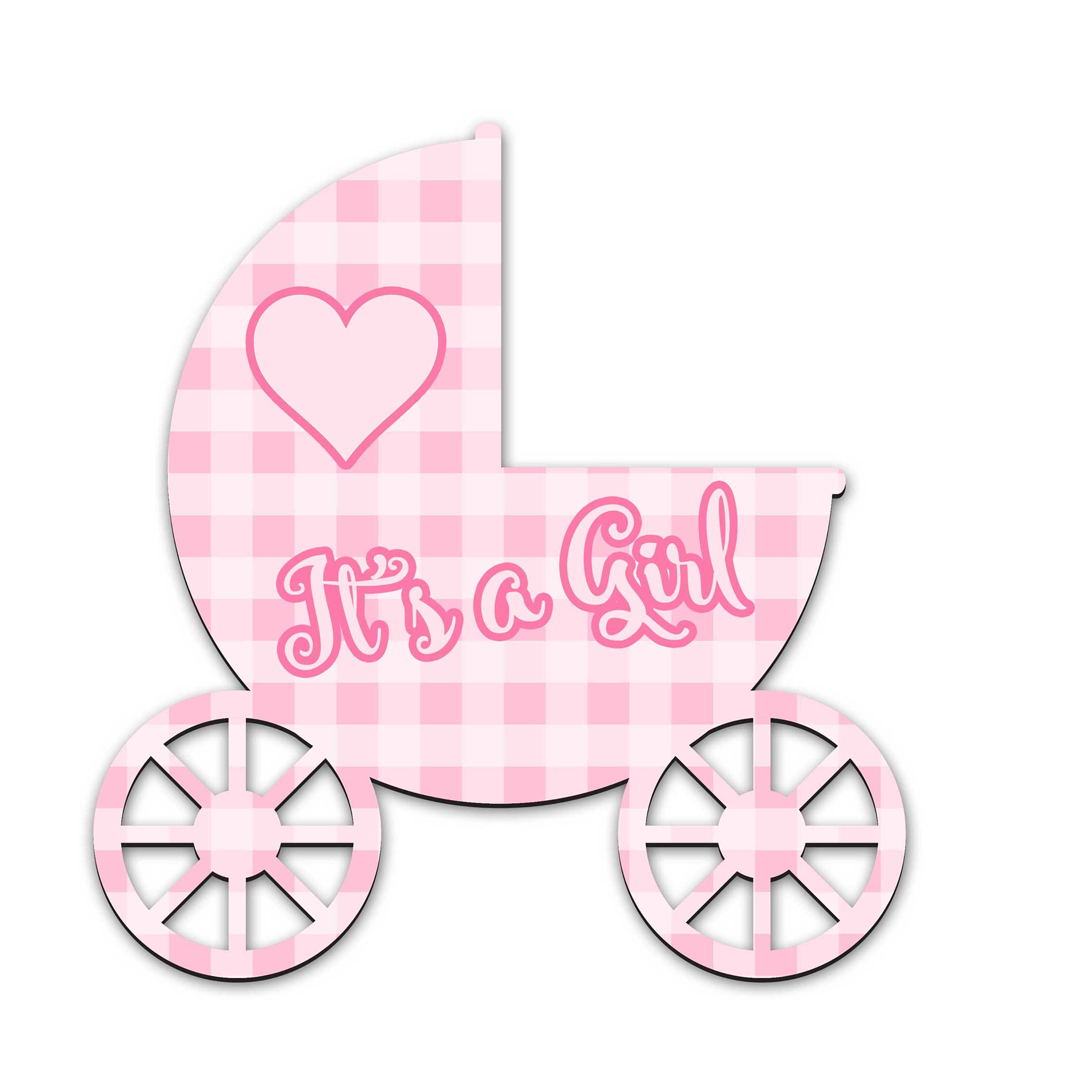 It's a Girl Holiday Door Decor by G. DeBrekht - Christmas Decor - 8114045H