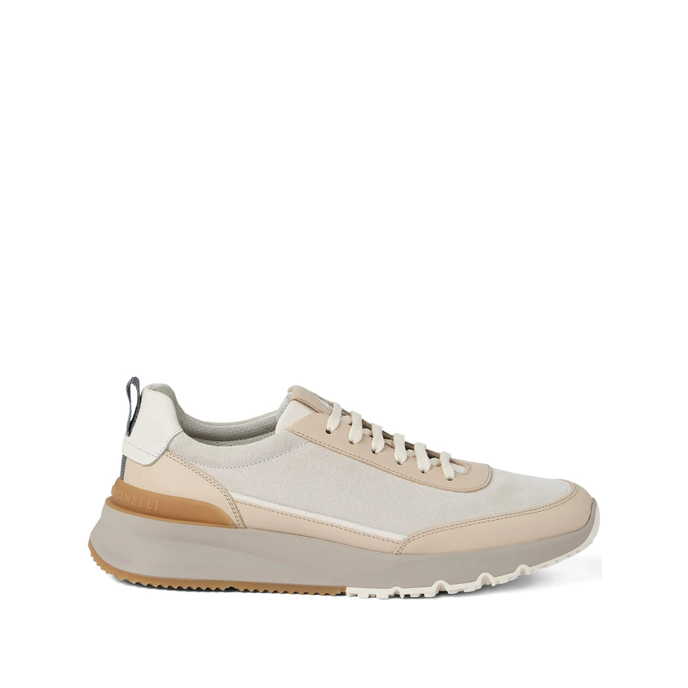 Brunello Cucinelli Neutrals Trainers - Low-Tops Men