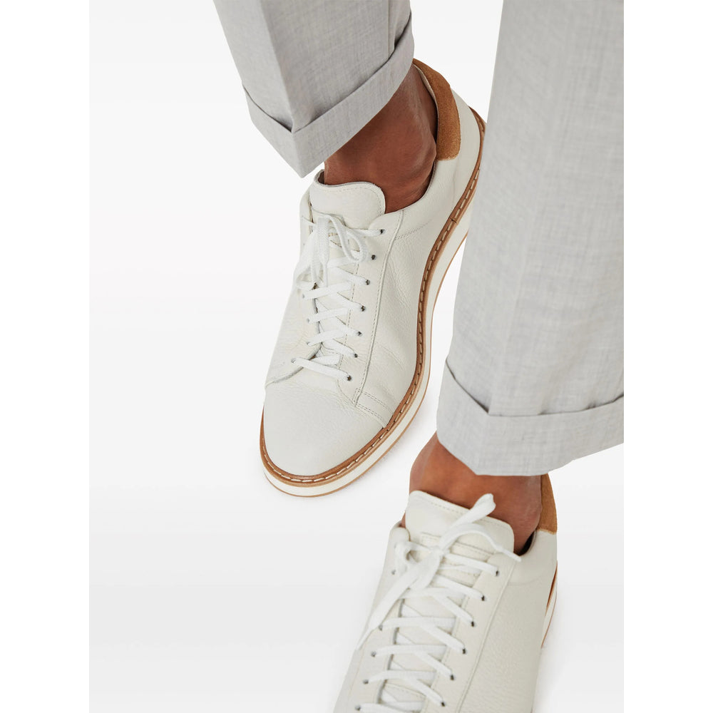 Brunello Cucinelli White Trainers - Low-Tops Men
