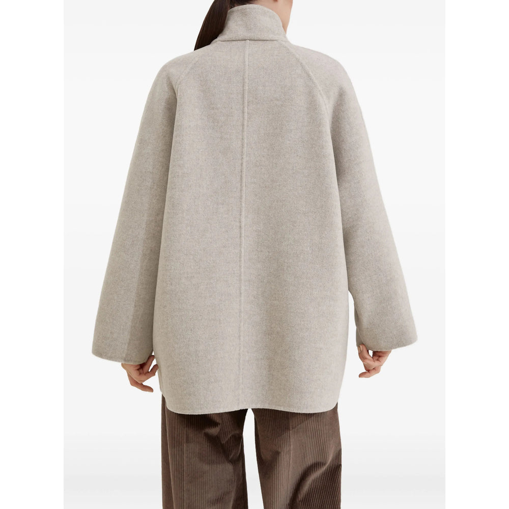 Brunello Cucinelli Neutrals Coats - Double Breasted & Peacoats Women