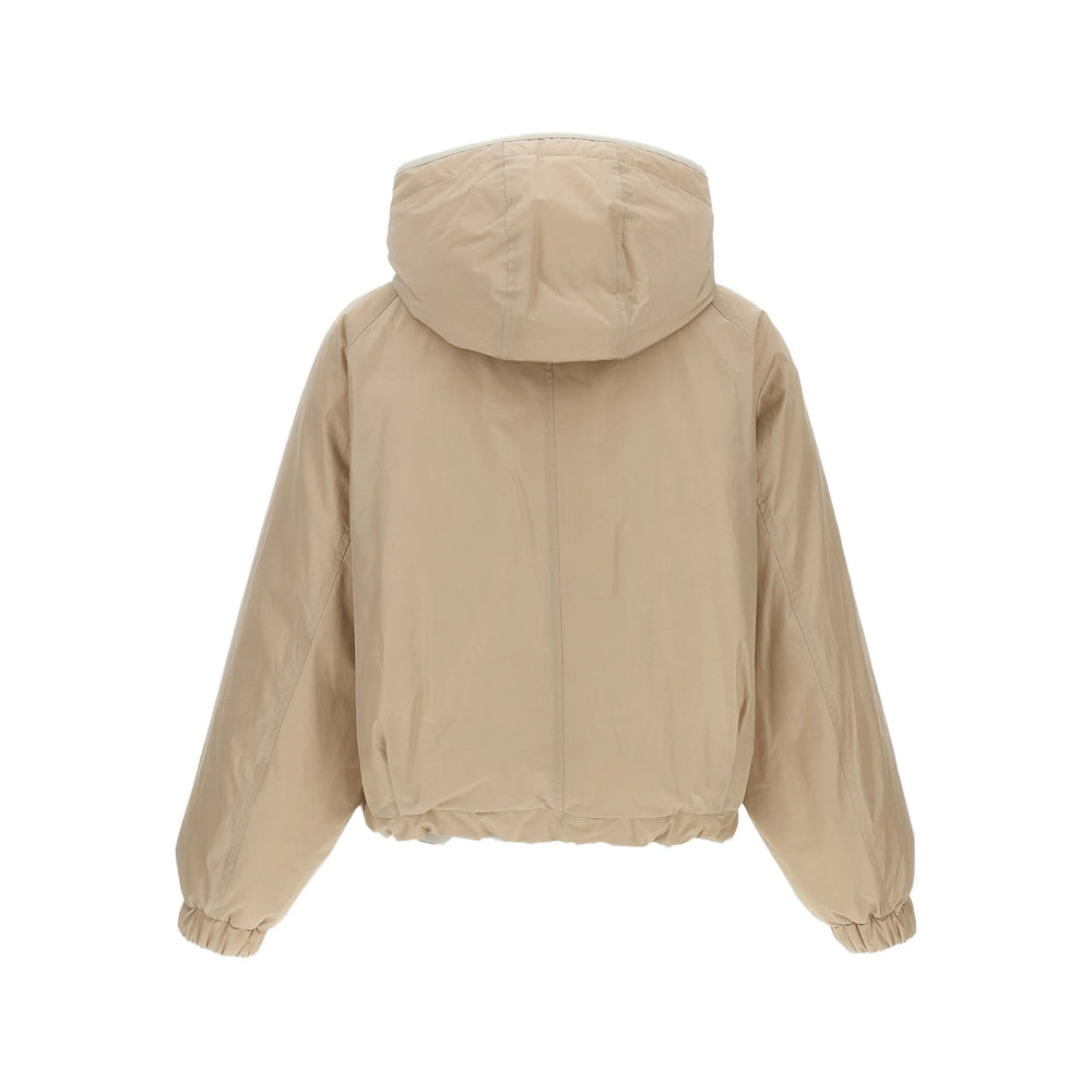 Brunello Cucinelli Neutrals Jackets - Bomber Jackets Women