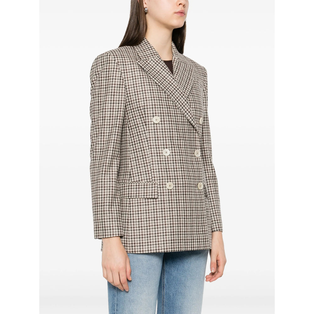 Brunello Cucinelli Neutrals Jackets - Blazers Women