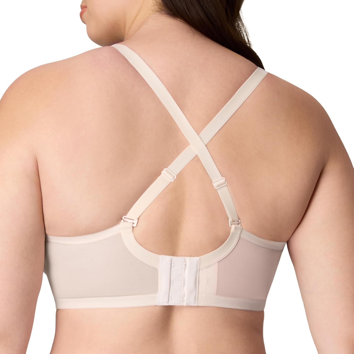 PLAYTEX Womens Balconette Underwire Bra, Plus-Size Bras Available, Full Coverage, Convertible Straps, Lace, 4800