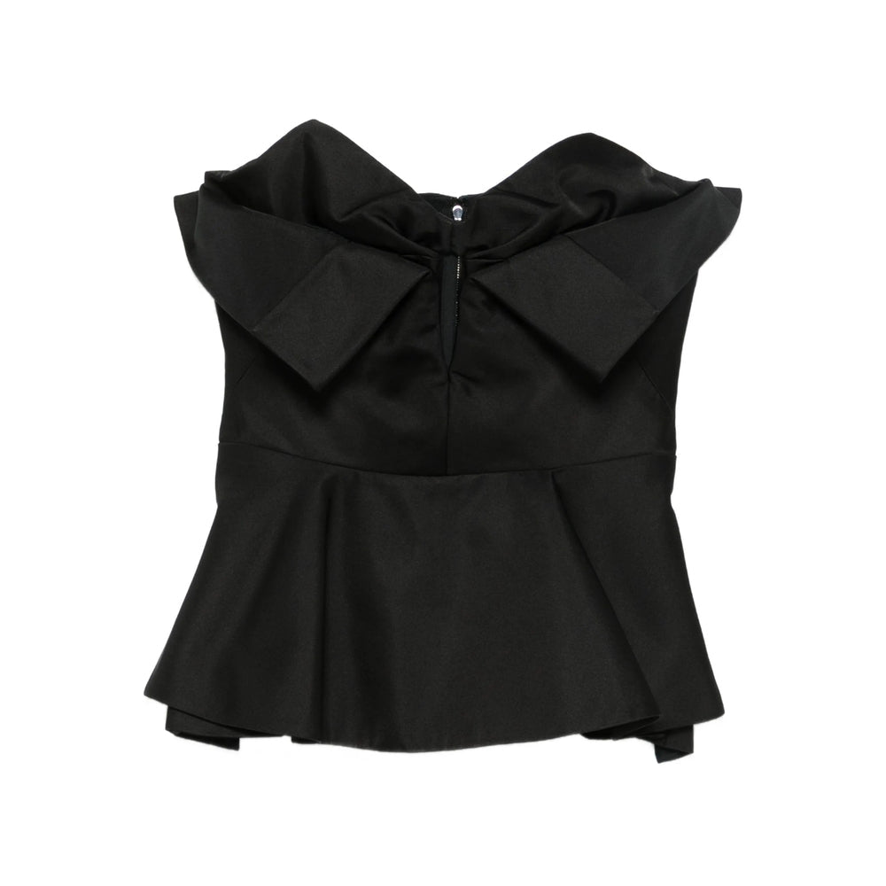 Alexander Mcqueen Black Tops - Blouses Women