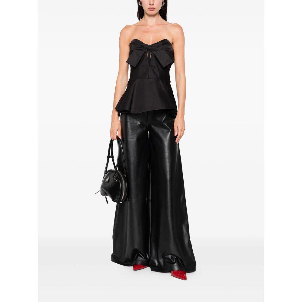 Alexander Mcqueen Black Tops - Blouses Women