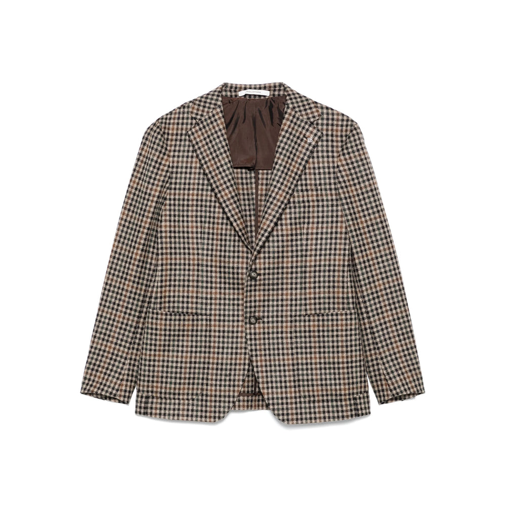Tagliatore Brown Jackets - Blazers Men