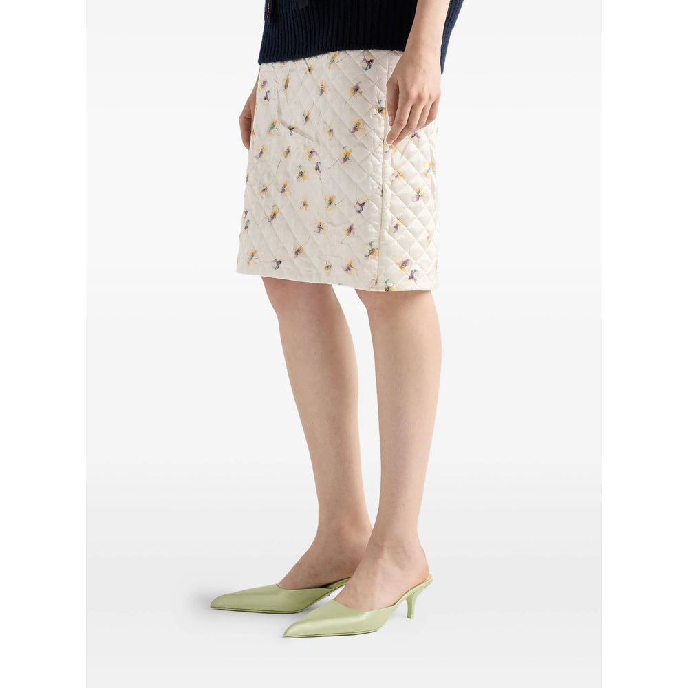 Prada Neutrals Skirts - Pencil Skirts Women