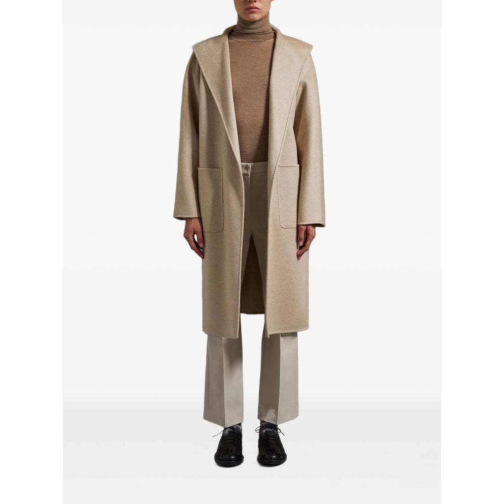 Max Mara Neutrals Coats - Single Breasted Coats Women