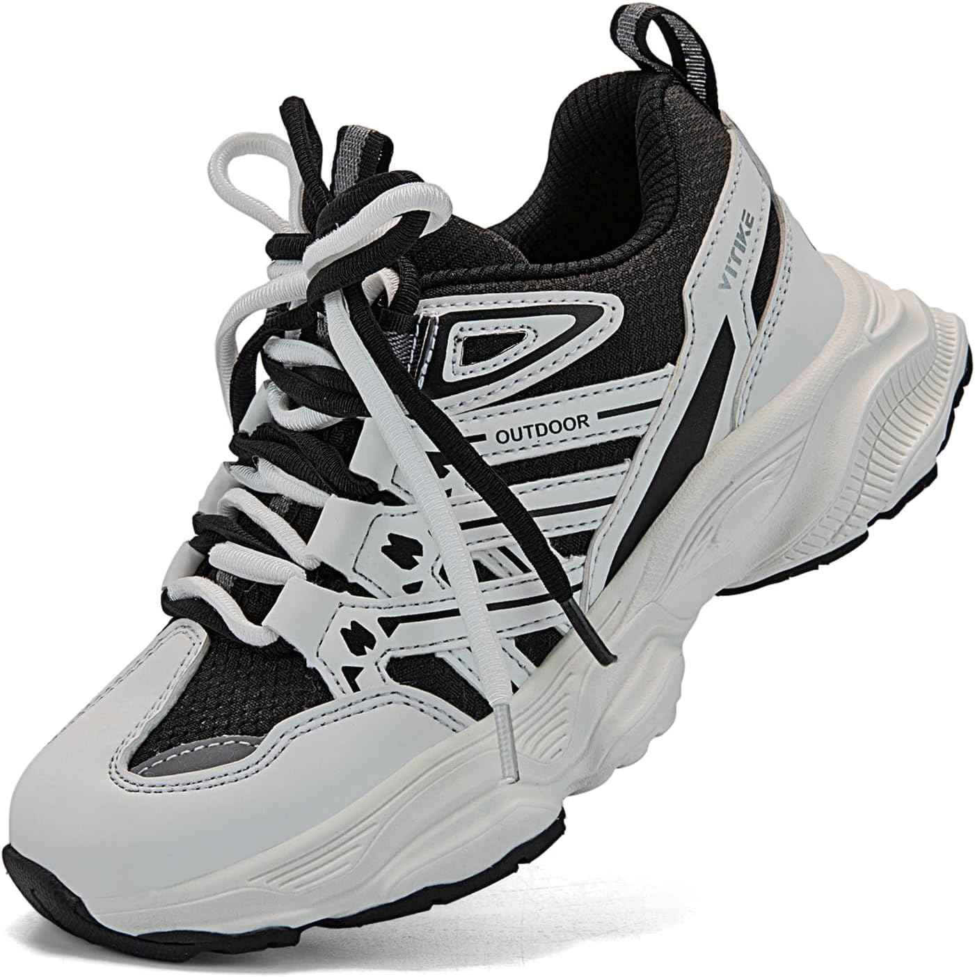 JMFCHI Kids Sneakers Boys Girls Tennis Running Shoes Outdoor Hiking Sneaker for Boys Athletic Breathable