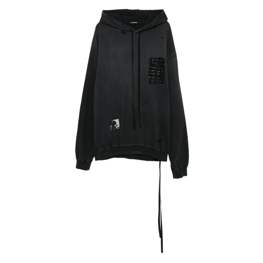 Ann Demeulemeester Black Sweaters & Knitwear - Hoodies Men