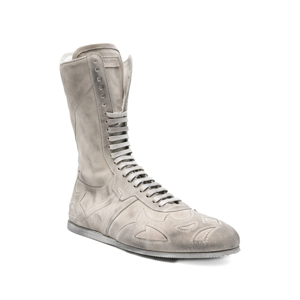 Ann Demeulemeester Grey Trainers - Hi-Tops Men