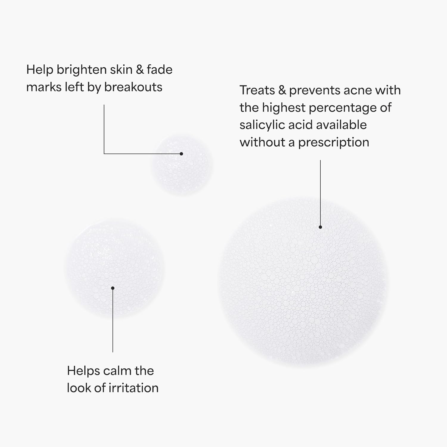 TULA Skin Care Keep It Clear - Acne Foam Cleanser, Contains Salicylic & Azelaic Acid & Probiotics, Clears & Soothes Acne, Brightens Past Blemish Marks, 6.3 fl oz.