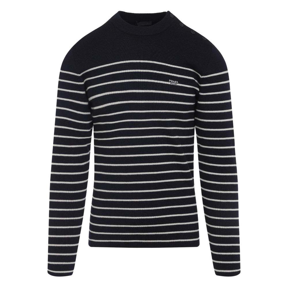 Prada Blue Sweaters & Knitwear - Jumpers Men