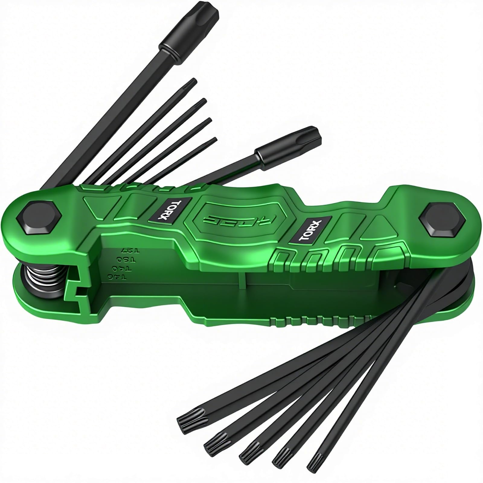 SEDY 32-Piece Hex Key Wrench Set, Metric and SAE Allen Wrenches (0.028-3/8 inch, 0.7-10 mm) L Shape Allen Keys, Chrome Vanadium Steelwith 2x Extension Handle