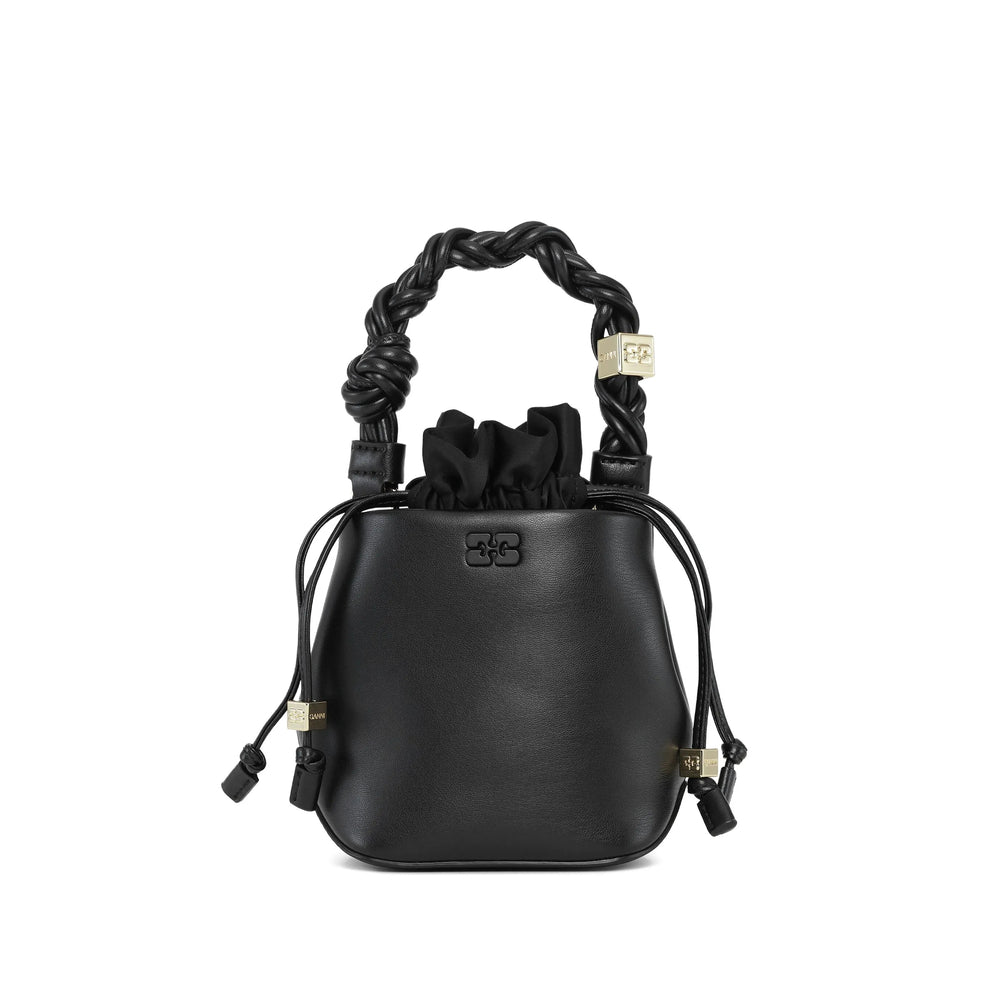 Ganni Black Bucket Bags Women