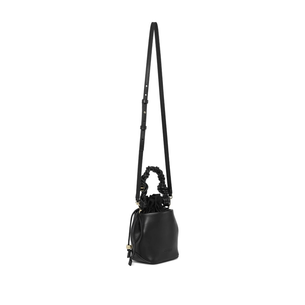 Ganni Black Bucket Bags Women