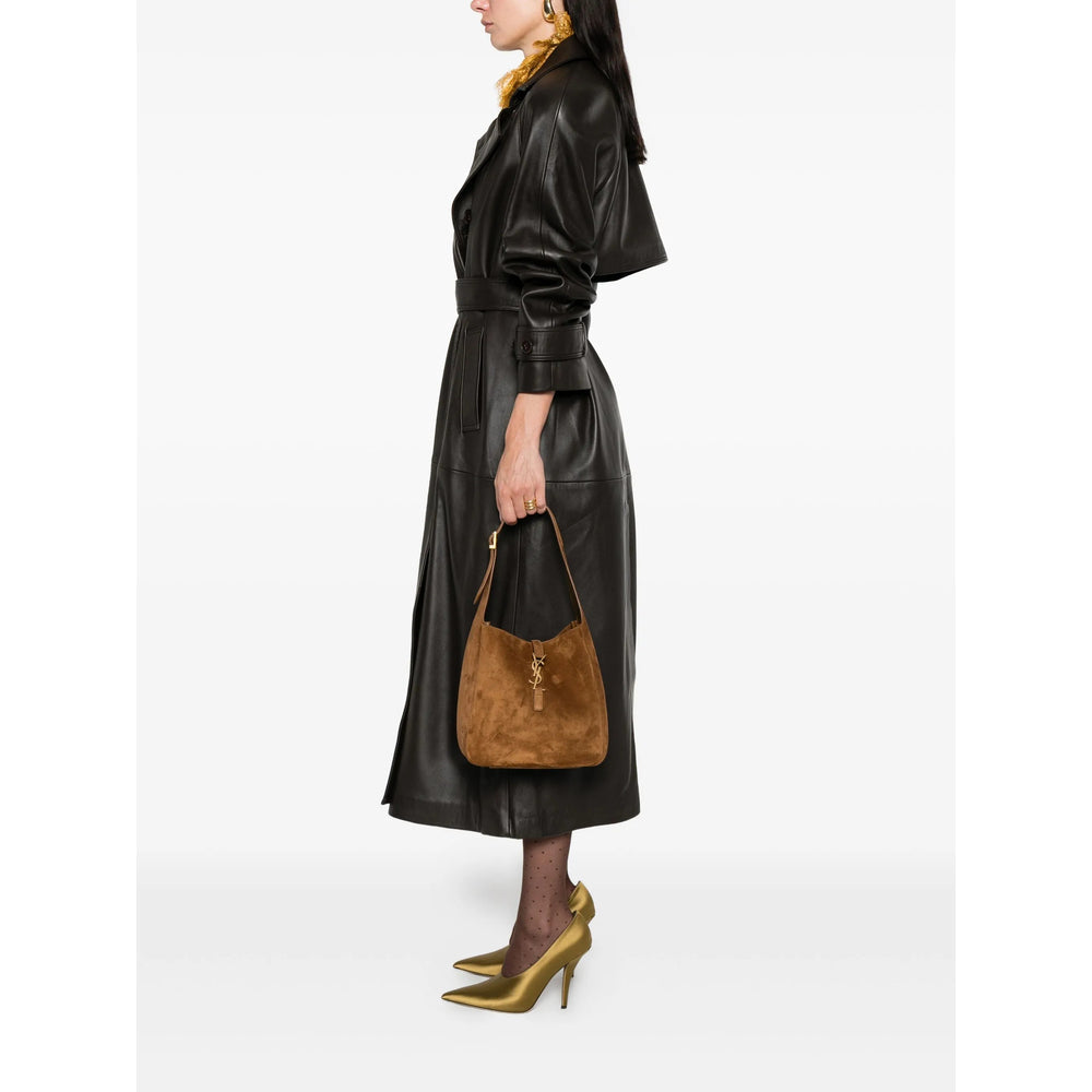 Saint Laurent Brown Shoulder Bags Women