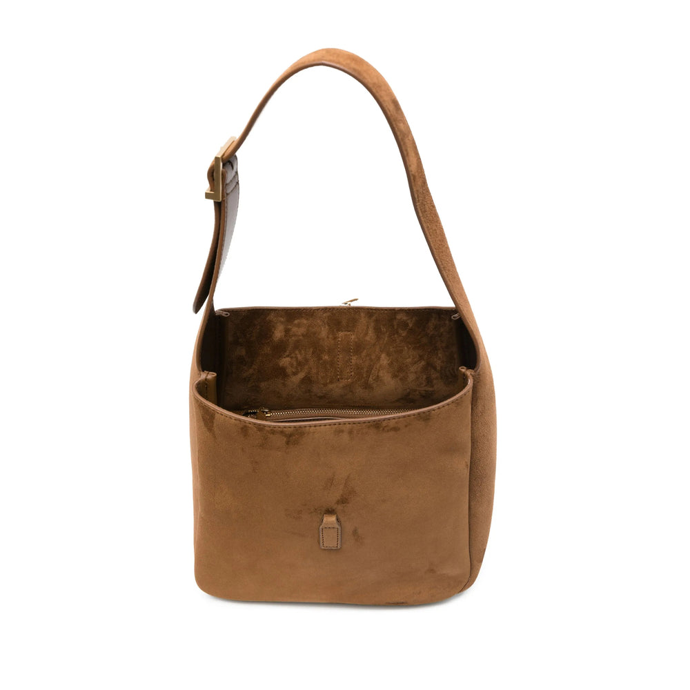 Saint Laurent Brown Shoulder Bags Women