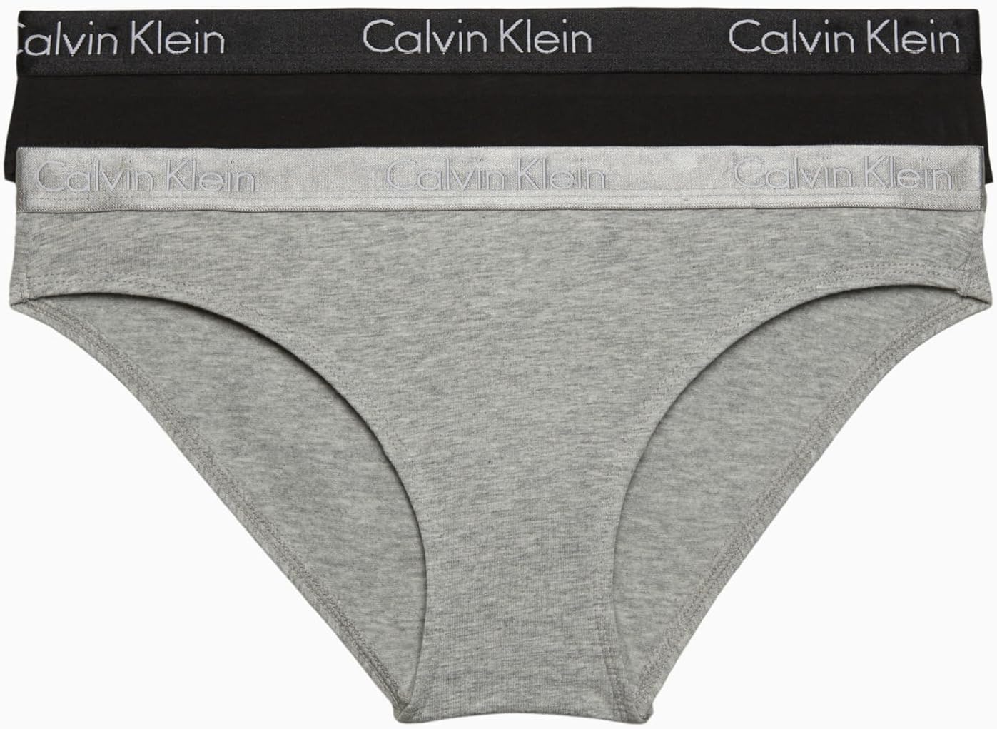 Calvin Klein womens Motive Cotton Multipack Bikini Panty 2 Pack