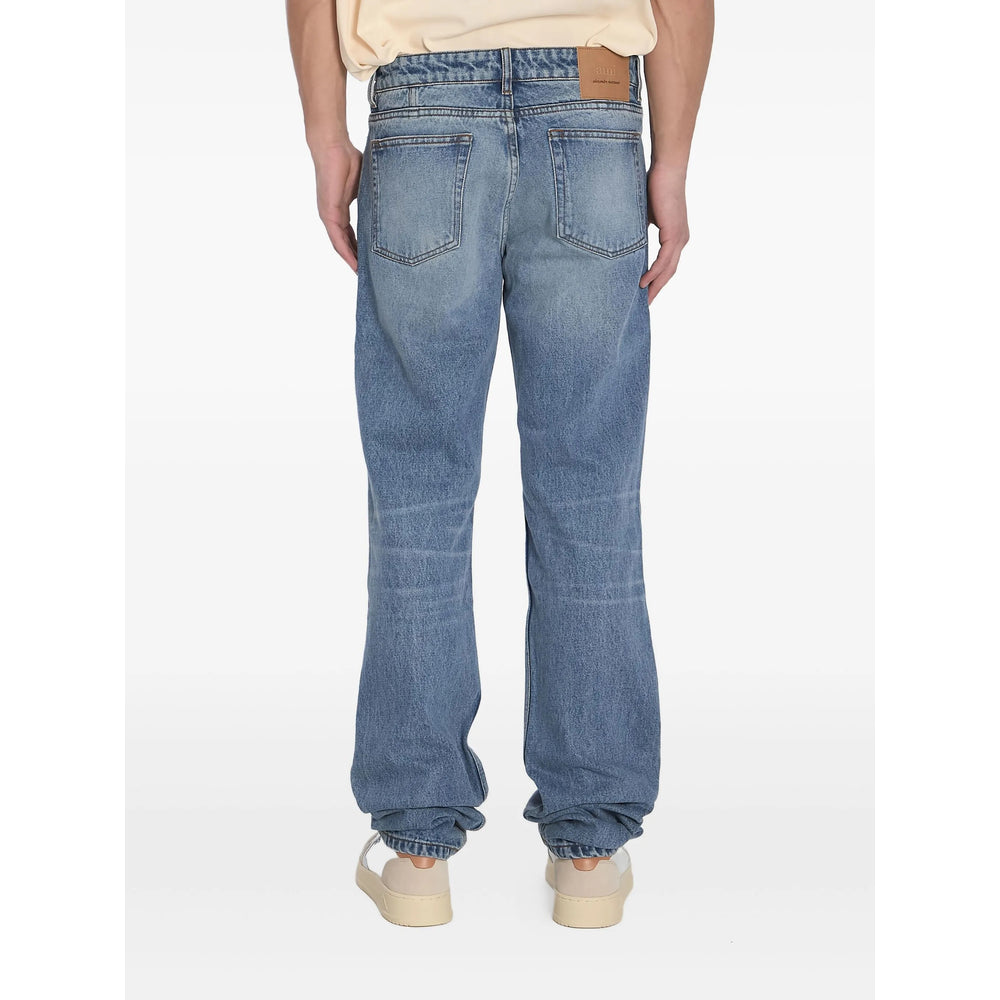 Ami Paris Blue Denim - Regular & Straight-Leg Jeans Men