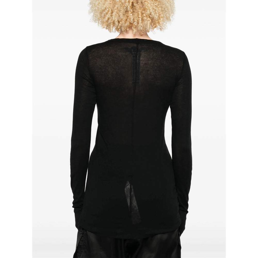 Rick Owens Black Tops - T-Shirts & Jerseys Women
