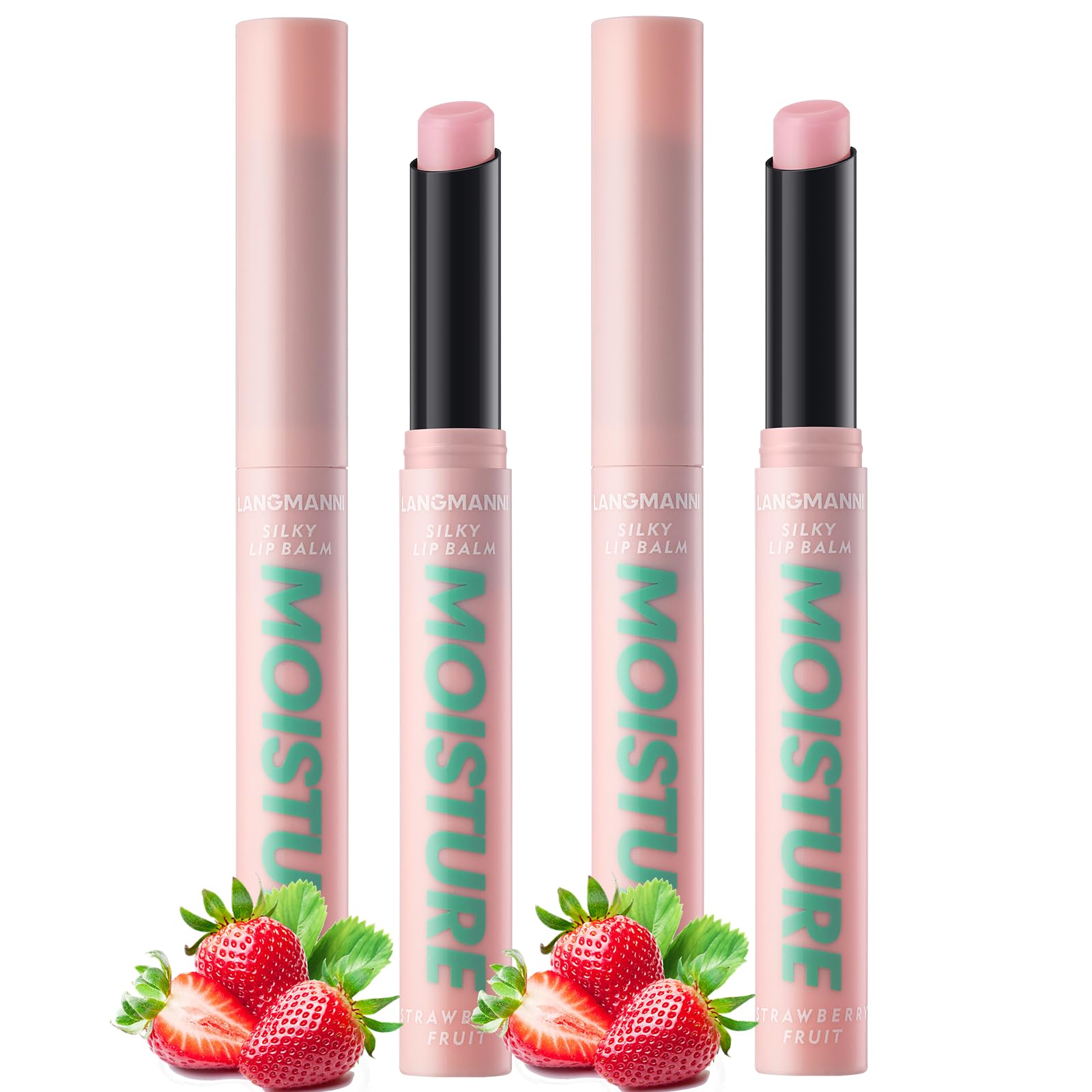 Jolilab Tinted LipBalm Color Change Silky Texture Fruit Flavoured for Lip Long Lasting Taste Waterproof Moisturizing Hydrating Lip Make-up for for Women and Girls
