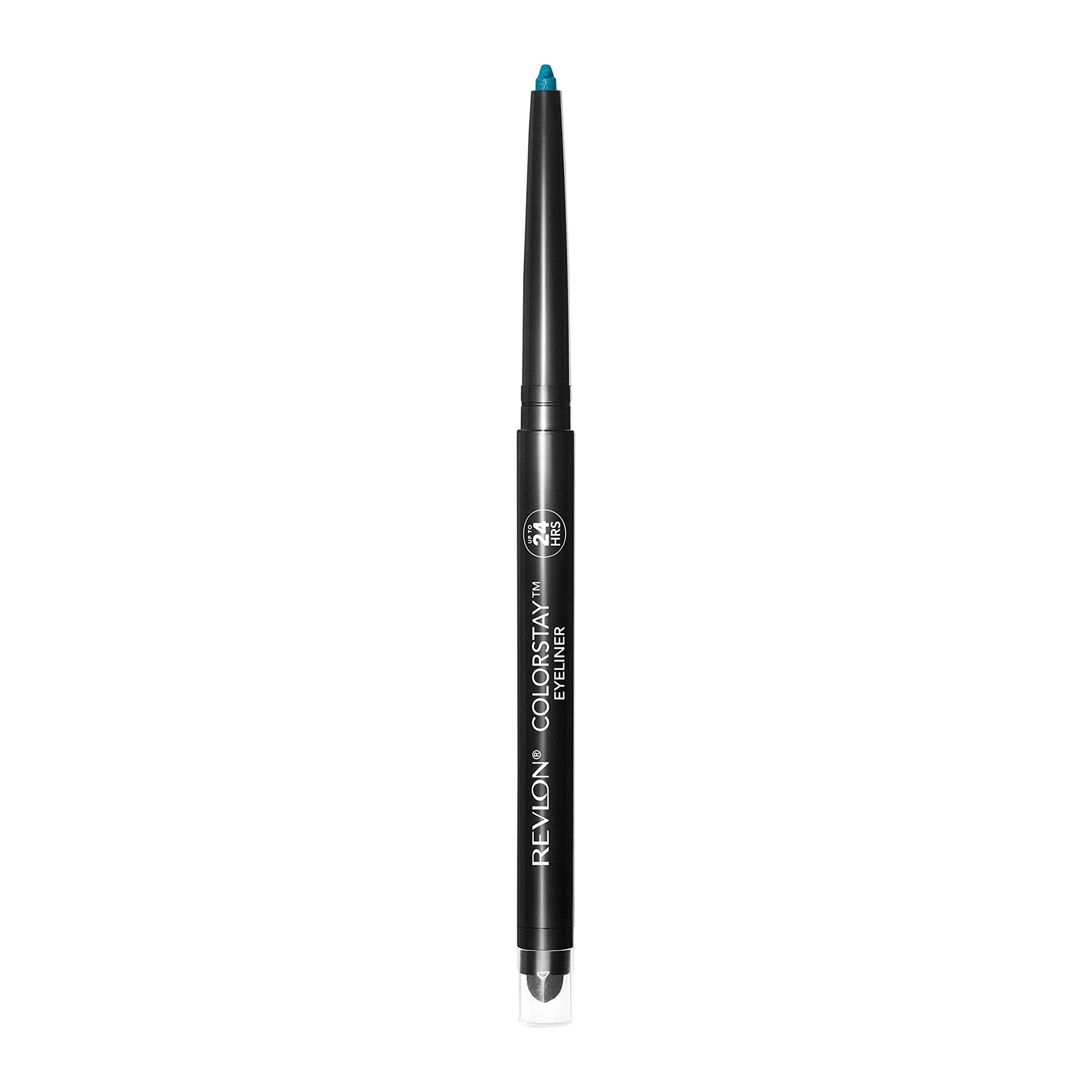 Revlon ColorStay Pencil Waterproof Eyeliner, Smudge-Proof, Eye Makeup with Built-In Sharpener, 202 Black Brown, 0.01 oz