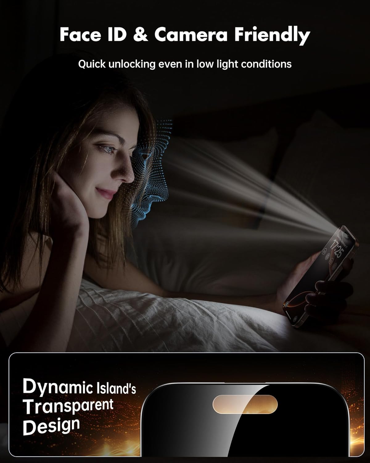 UNBREAKcable Privacy Screen Protector for iPhone 16 Pro Max, Anti-Spy Shatterproof Tempered Glass [True 28°Anti Spy] [9H Hardness] [Easy Installation Frame] Black Protector for iPhone 6.9" - 2 Pack