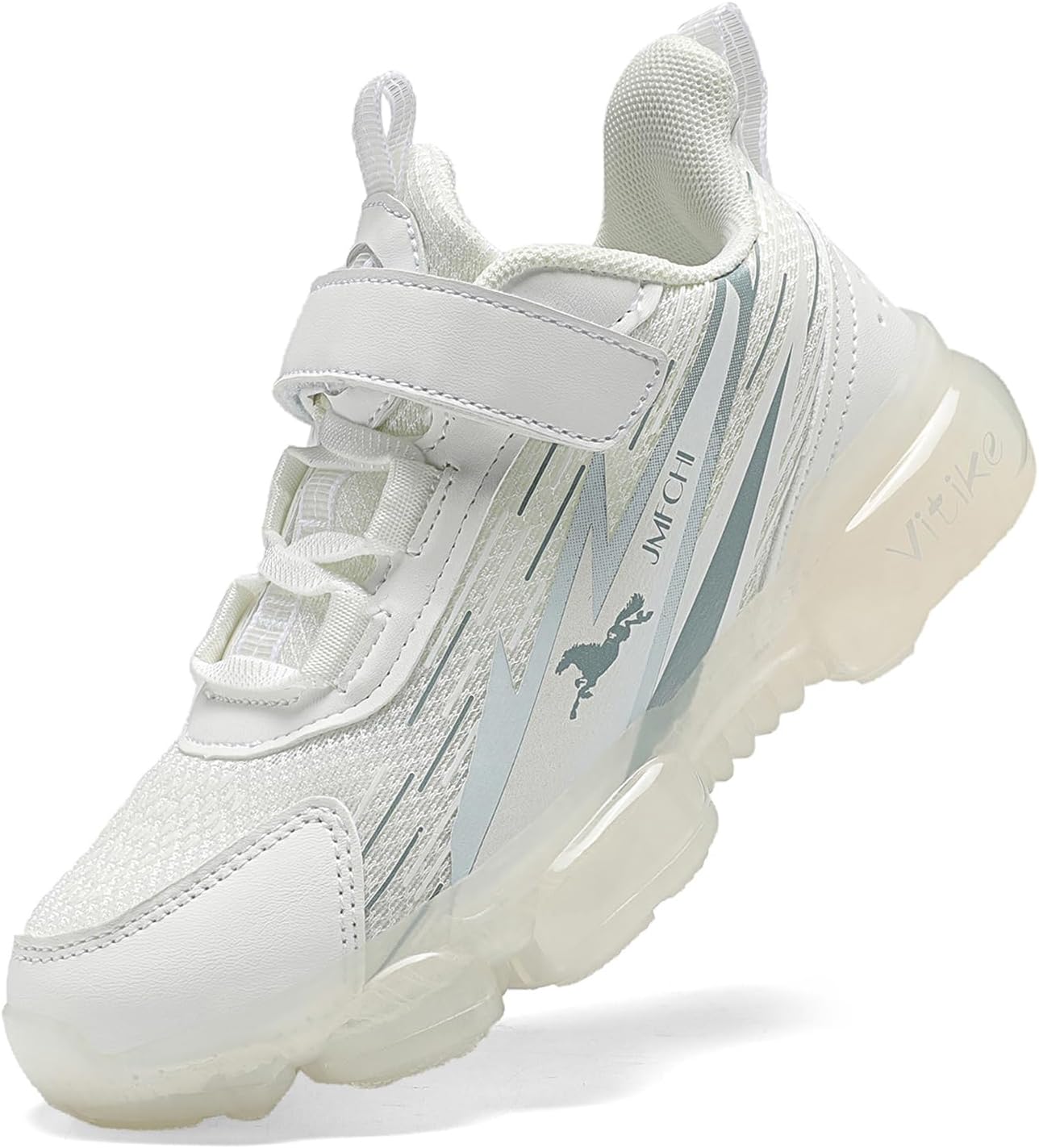 JMFCHI Boys Girls Kids' Sneakers Knitted Mesh Sports Shoes Breathable Lightweight Running Shoes for Kids Fashion Athletic Casual Shoes