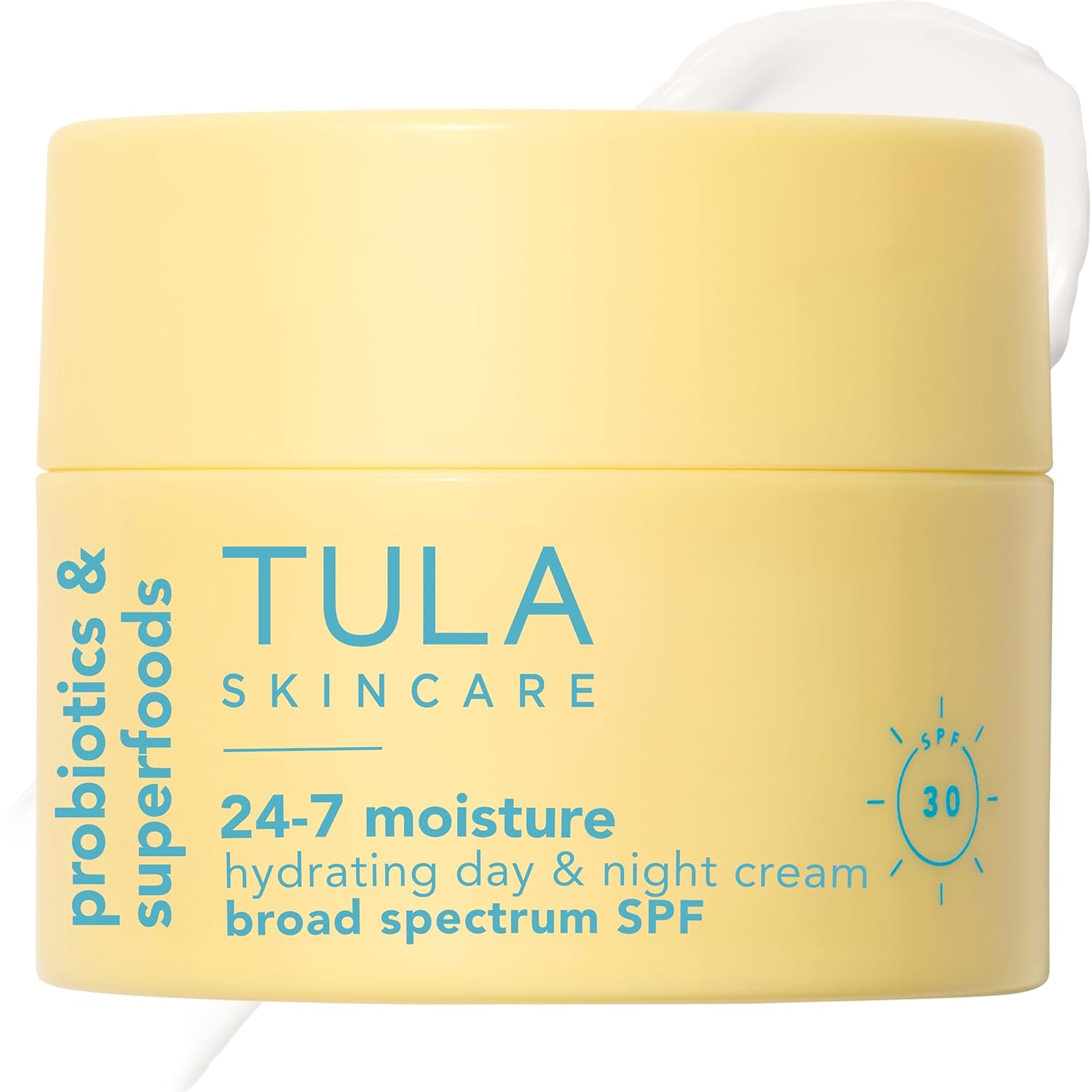 TULA Skin Care 24-7 Hydrating Day Cream SPF - Anti-Aging Moisturizer for Face with SPF 30, Contains Watermelon & Blueberry Extract, 1.5 oz.