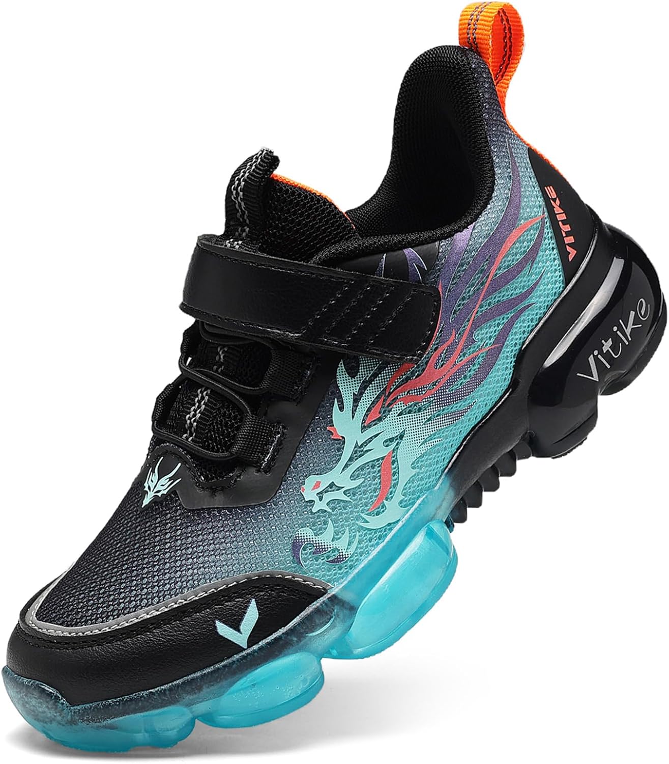 JMFCHI Kids Sneakers Boys Girls Tennis Running Shoes Outdoor Hiking Sneaker for Boys Athletic Breathable