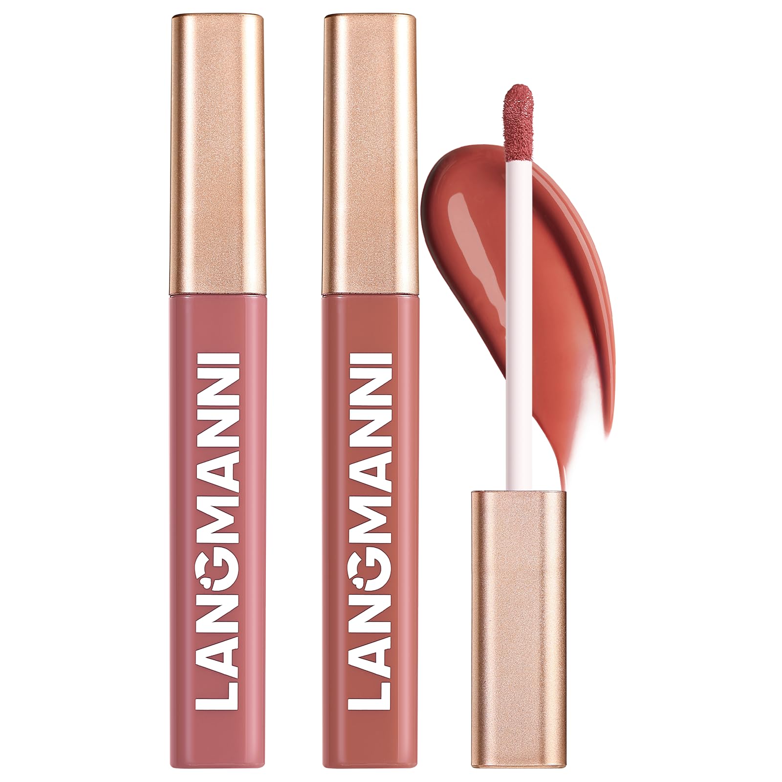 Jolilab 12 Colors Cream Texture Lip Gloss Set - Highly Pigmented,Hydrating, Moisturizing Makeup for Women（Set 12Color）