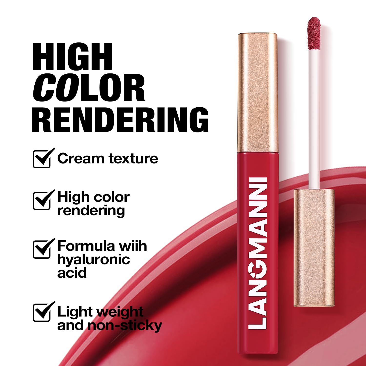 Jolilab 12 Colors Cream Texture Lip Gloss Set - Highly Pigmented,Hydrating, Moisturizing Makeup for Women（Set 12Color）