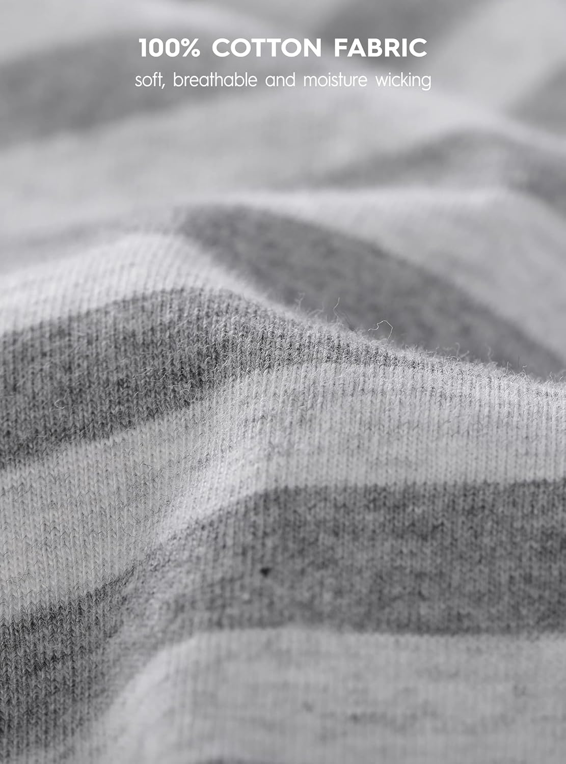 DAVID ARCHY Men's Pajamas Set Soft Cotton Long Sleeve Sleepwear Comfy Loungewear Pjs with Pockets