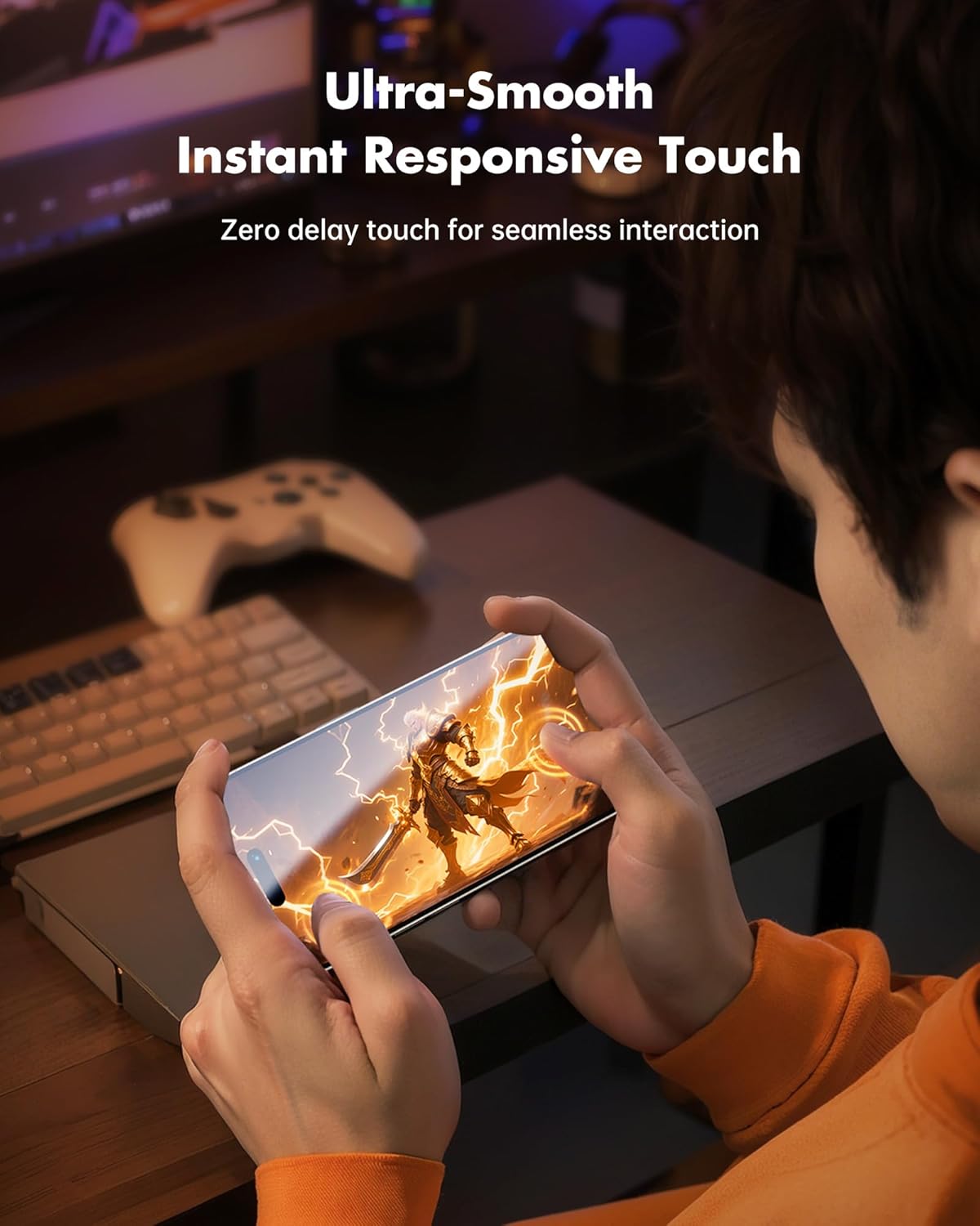 UNBREAKcable Privacy Screen Protector for iPhone 16 Pro Max, Anti-Spy Shatterproof Tempered Glass [True 28°Anti Spy] [9H Hardness] [Easy Installation Frame] Black Protector for iPhone 6.9" - 2 Pack