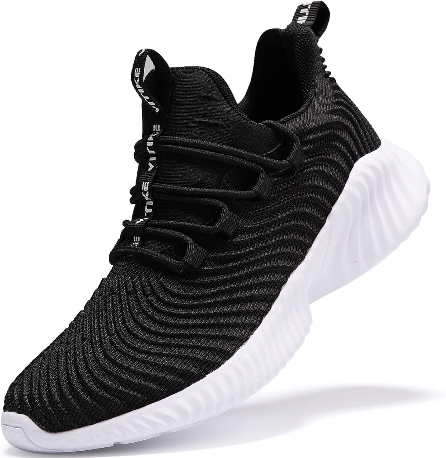 JMFCHI Boys Girls Kids' Sneakers Knitted Mesh Sports Shoes Breathable Lightweight Running Shoes for Kids Fashion Athletic Casual Shoes