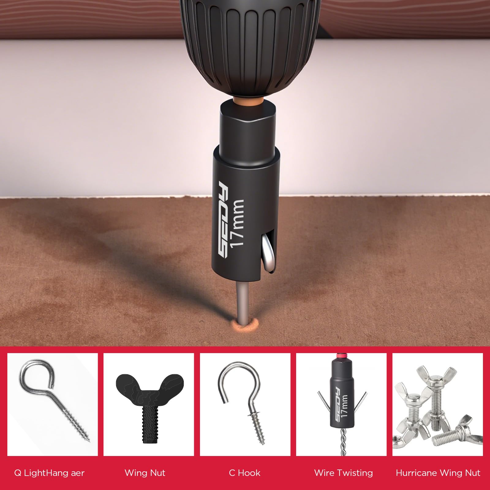 80-Piece Premium Magnetic Impact Nut Driver Set Metric & SAE with Socket Adapters, Bit Holder, Wing Nut Driver, Universal Sockets, Quick Release Extension, Power Bits