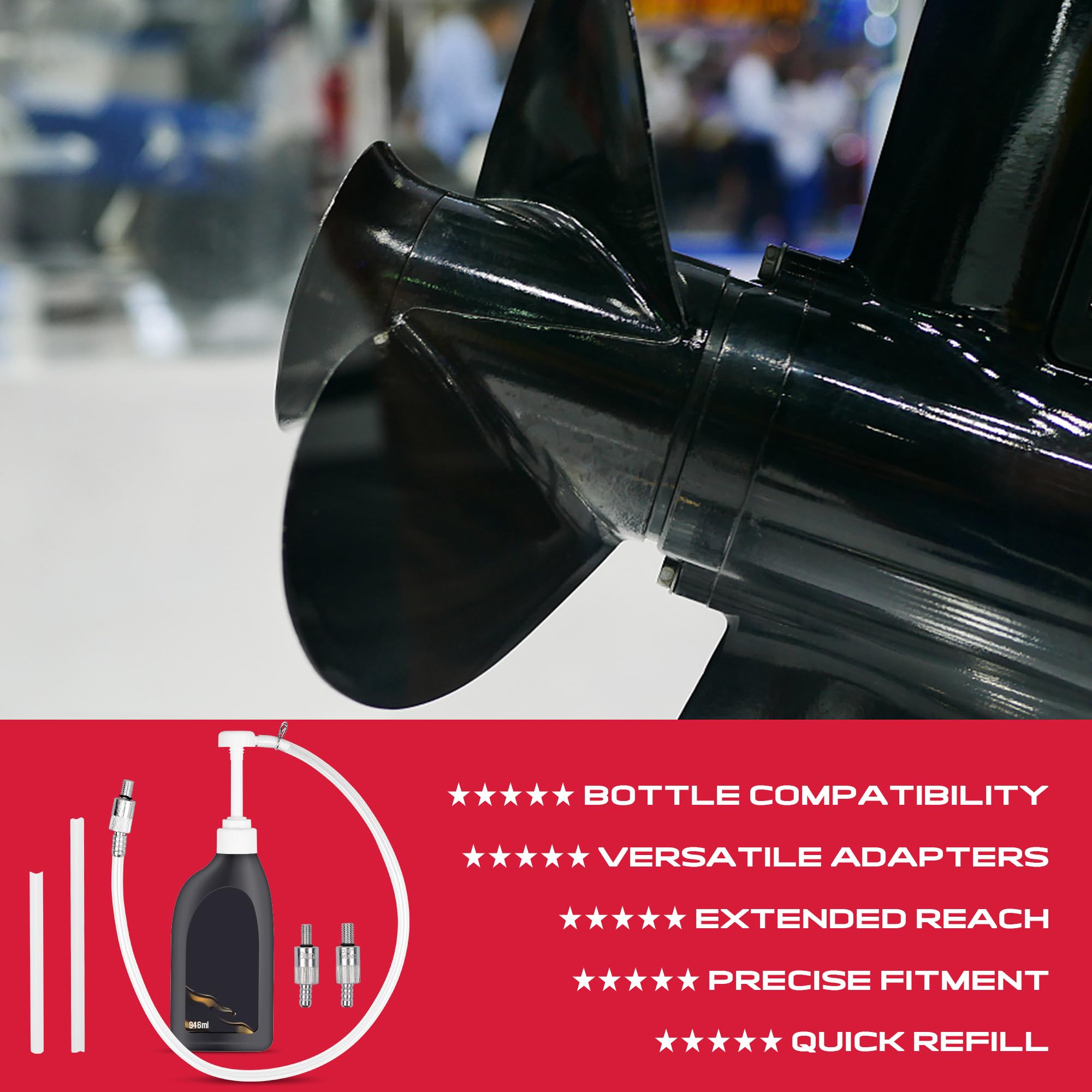 SEDY Lubricant Fluid Transfer Pump,Transmission Fluid Pump,Gear Oil Pump for Gallon Bottles & Wide Mouth Quart Bottles,Differential Fluid Pump,Hand Transfer Gear Oil,Transmission & Differential Fluid