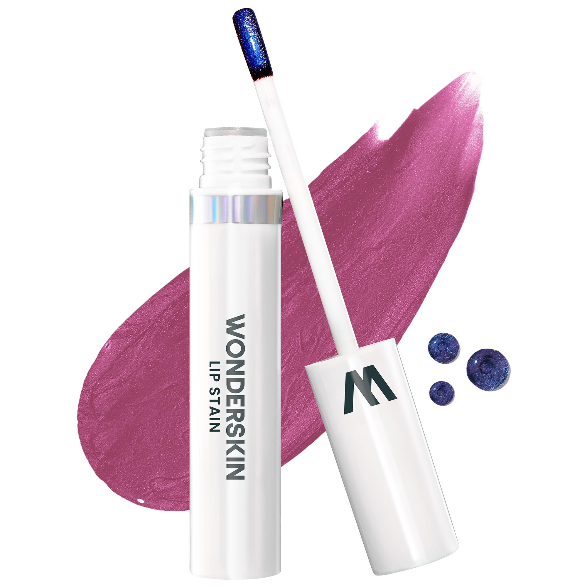 Wonderskin Wonder Blading All Day Lip Stain Peel Off Masque - Long Lasting, Waterproof and Transfer Proof Nude Lip Tint, Matte Finish Peel Off Lip Stain (Whimsical Masque)