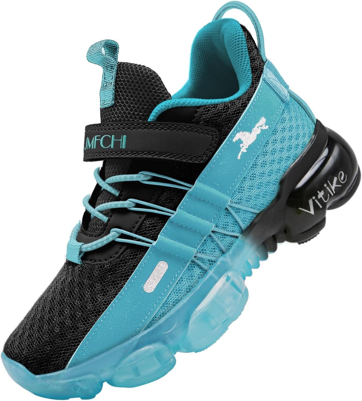 JMFCHI Boys Girls Kids' Sneakers Knitted Mesh Sports Shoes Breathable Lightweight Running Shoes for Kids Fashion Athletic Casual Shoes