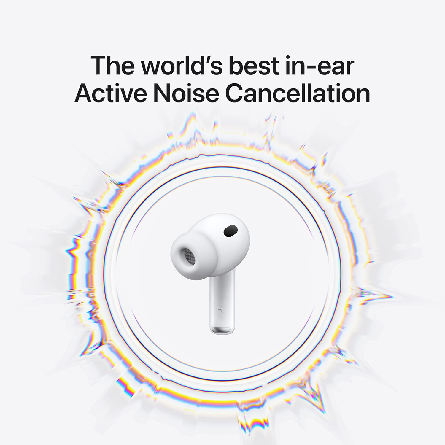Apple AirPods Pro (3rd Generation) with MagSafe Charging Case (USB‑C) – Active Noise Cancellation, Adaptive Audio, Heart Rate Sensing, Personalized Spatial Audio