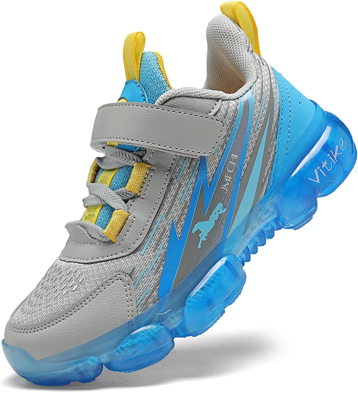 JMFCHI Boys Girls Kids' Sneakers Knitted Mesh Sports Shoes Breathable Lightweight Running Shoes for Kids Fashion Athletic Casual Shoes