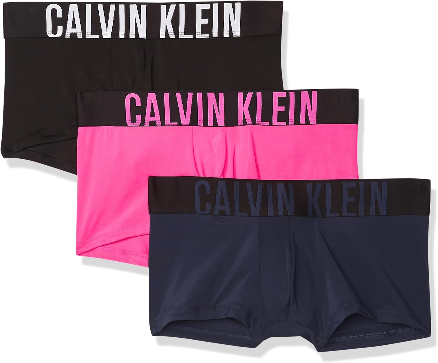 Calvin Klein Men's Intense Power 3-Pack Low Rise Trunk