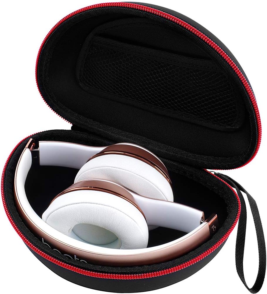 Headphone Case Compatible with Beats Solo 4/ Studio Pro x Kim Kardashian/ Solo3/ Studio3/ Solo2/ Solo Pro Bluetooth On-Ear Headphones Headset - Blue