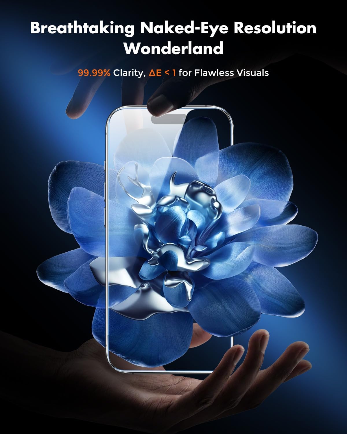 UNBREAKcable for iPhone 16 Pro Screen Protector [Quick-Installation Box] 3-Pack 9H+ Hardness Shatterproof Tempered Glass [99.99% HD Clear] [Case Friendly] [Bubble Free] for Apple 16 Pro 6.3 inch